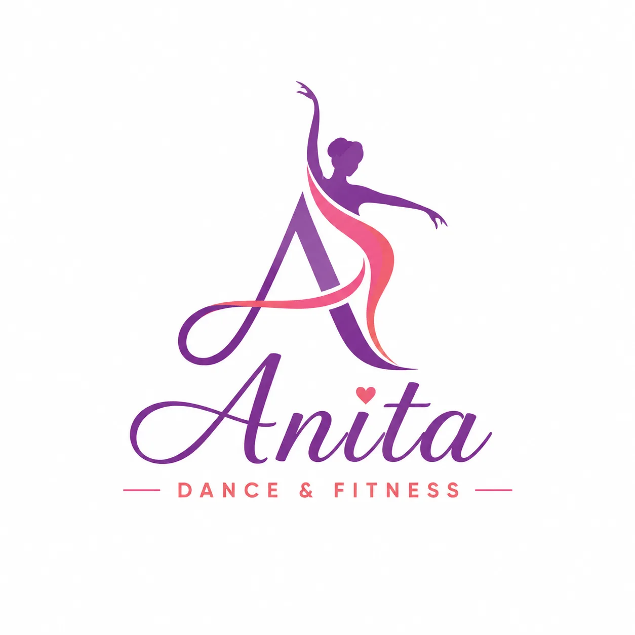 Anita Dance and fitness logo